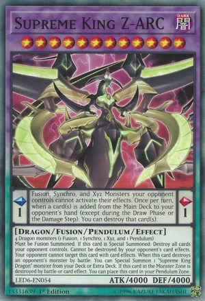 HC01-JP038 Supreme King Z-ARC [SCR]