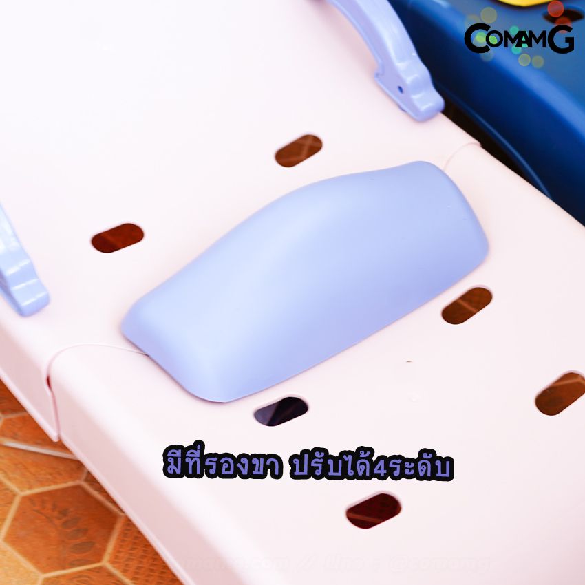 เตียงสระผมเด็ก เตียงนอนสระผม เก้าอี้สระผม พับเก็บได้ Kids shampoo chair ธรรมดา-มีอ่างน้ำ พร้อมส่ง