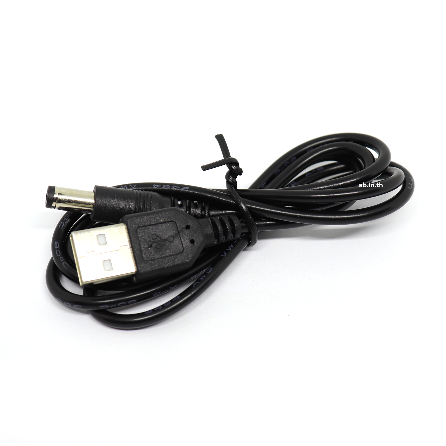 สาย USB แปลงเป็น Power connector 5.5 mm (ตัวผู้)