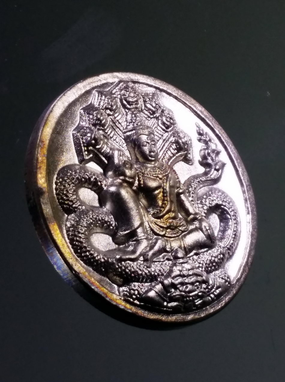 รหัสสินค้า จตุคามรามเทพ 962 จตุคามรามเทพ รุ่น มหาเศรษฐีบารมีคุ้มเกล้า เนื้อกะไหล่เงินพ่นทราย พิธีเทวาภิเษก - พิธีพุทธาภิเษก ศาลหลักเมือง วัดพระมหาธาตุวรมหาวิหาร จังหวัดนครศรีธรรมราช สร้างปี 2550