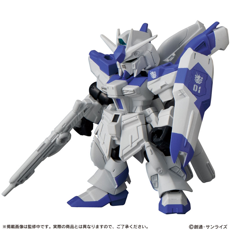 กันดั้ม Bandai Gashapon Mobile Suit Gundam Mobile Suit Ensemble 16 - Hi-Nu Gundam, Gundam Kyrios, Over Flag, GN Flag (ครบเซ็ต 5 แบบ)