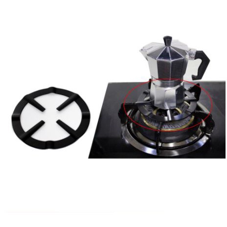 ฐานวางหม้อต้มโมก้าพอท (Moka Pot) บนเตาแก๊ส