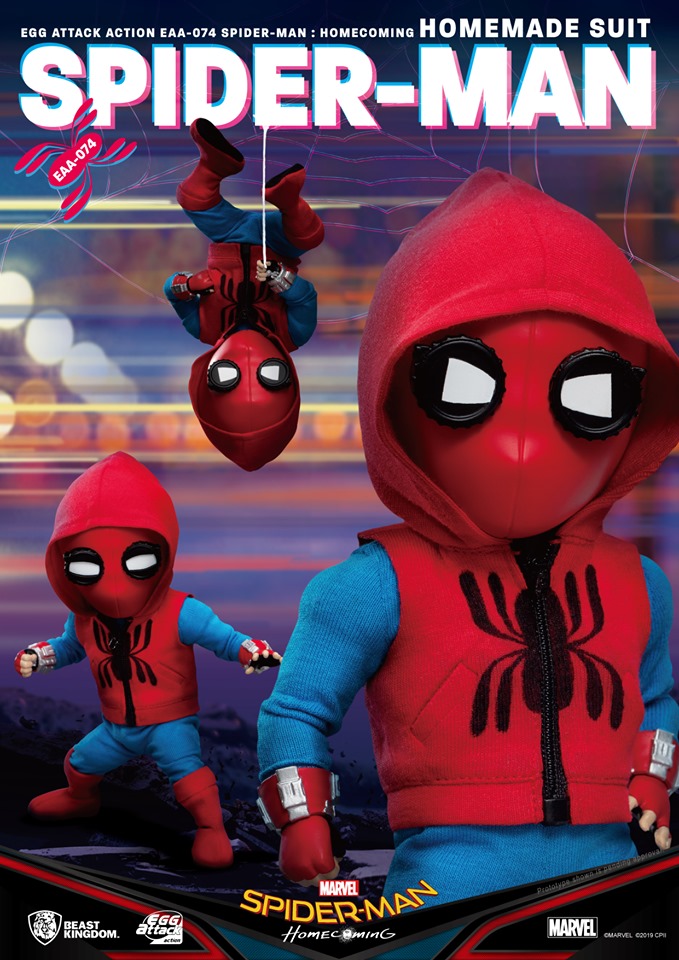 เปิดรับPreorder มีค่ามัดจำ 1000 บาทEAA074 Spider Man: Homecoming (Homemade Suit) (Egg Attack Action)