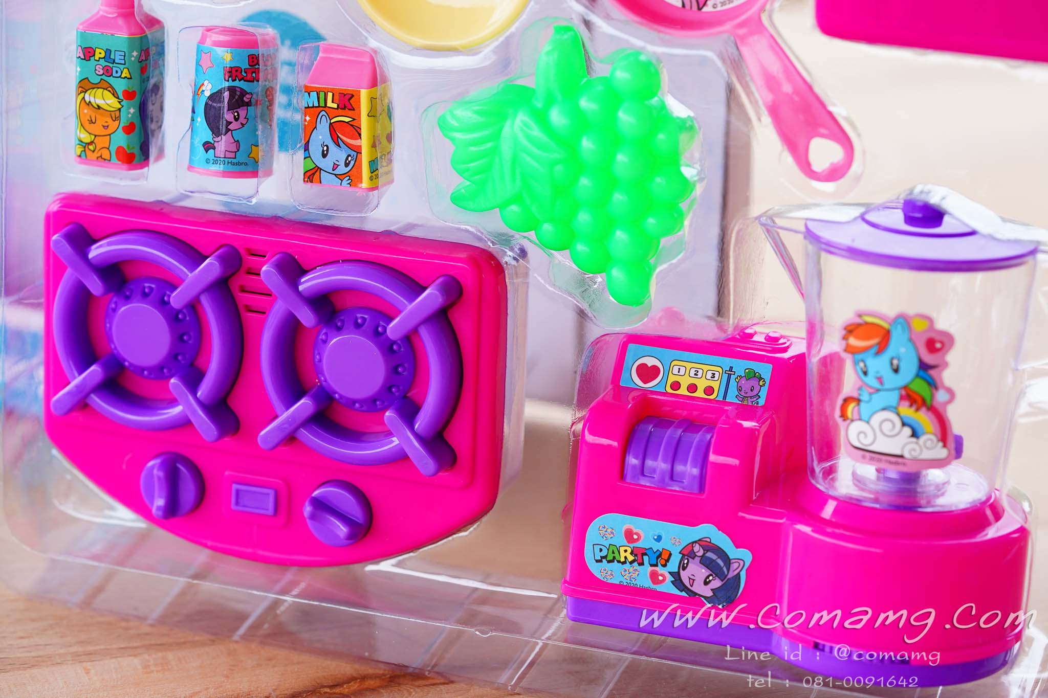 ชุดเครื่องครัวของเล่น ลายการ์ตูนเอลซ่า&โพนี่ ลิขสิทธิ์แท้