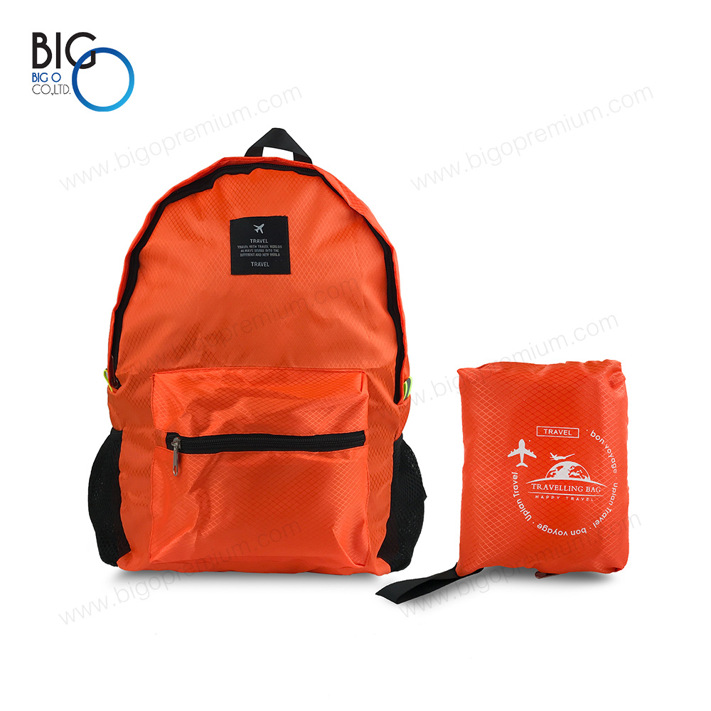 กระเป๋าเป้พกพา พับได้