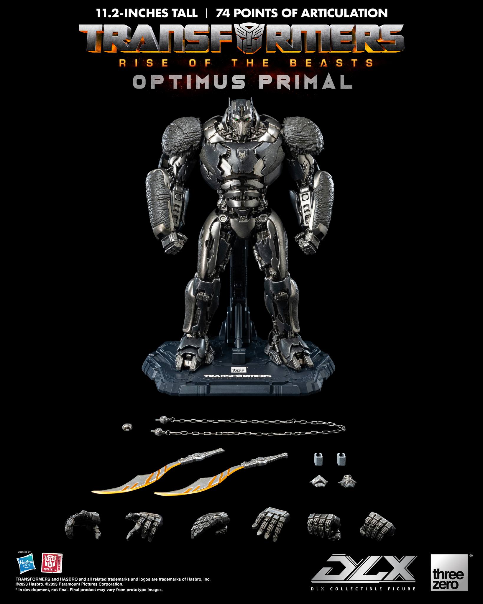 <Preorderถึง 1/9/2023 เปิดรับPreorder มัดจำ 3850 บาท Transformers : Rise of the beast : Optimus Primal