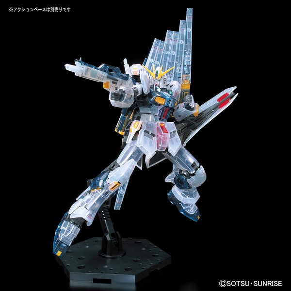 เปิดรับPreorder มัดจำ 700 บาท gundam base RG Nu Gundam [Clear Color] Limited Package