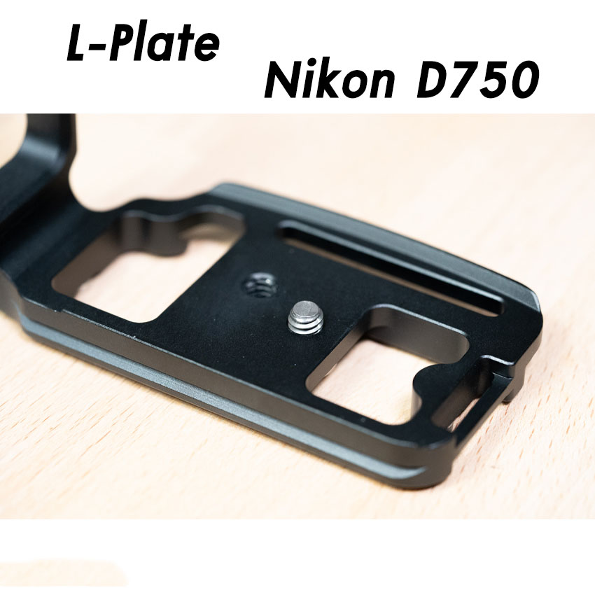 L-Plate Nikon D750 Camera Grip เพิ่มความกระชับในการจับถือ