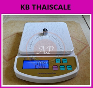 ตาชั่ง เครื่องชั่งดิจิตอล ตาชั่งดิจิตอล เครื่องชั่งอาหาร เครื่องชั่งน้ำหนัก Digital balance scale 1kg ความละเอียด 0.1g SF-400A สินค้าเกรด A