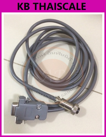 สาย RS-232 ใช้สำหรับต่อเครื่องชั่งเข้าคอมพิวเตอร์แบบหัวแปลง