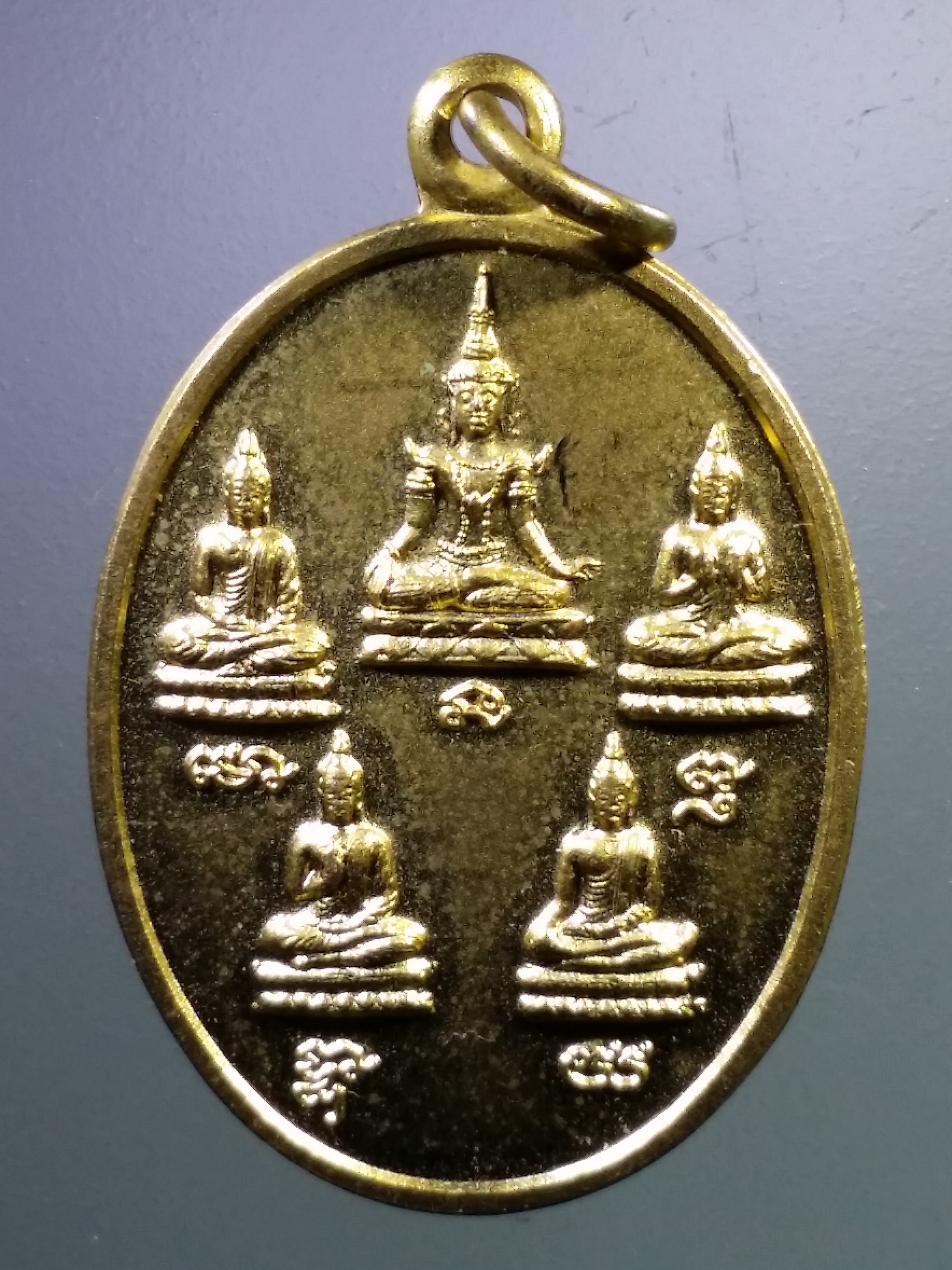 Antig LSD 365 เหรียญพระเจ้าห้าพระองค์ โอมเทวสถานมหาฤาษี จังหวัดพิษณุโลก รุ่นเจริญพรก้าวหน้า ตอกโค๊ต พระรายการนี้ให้เช่าบูชาแล้ว