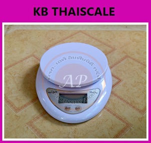 ตาชั่งดิจิตอล เครื่องชั่งดิจิตอล เครื่องชั่งอาหาร 5Kg ความละเอียด 1g Digital Mini Kitchen Scale รุ่น WH-B05