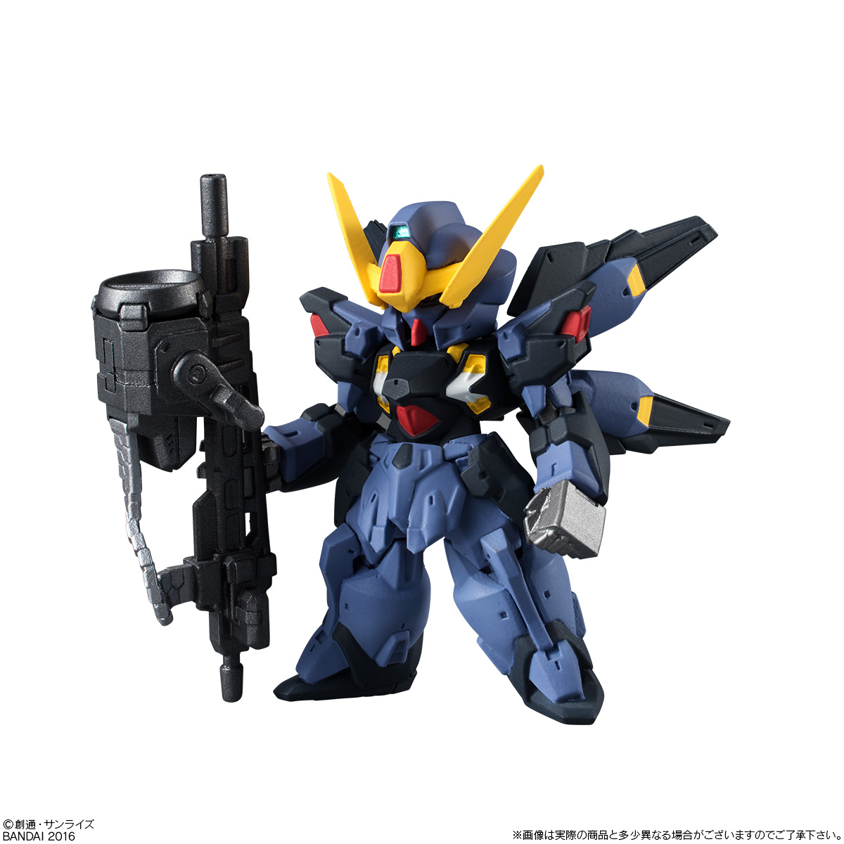 กันดั้ม Bandai Candy Toy FW Gundam Converge #06 No.155 LRX-077 Sisquiede [Titans Color Ver.]