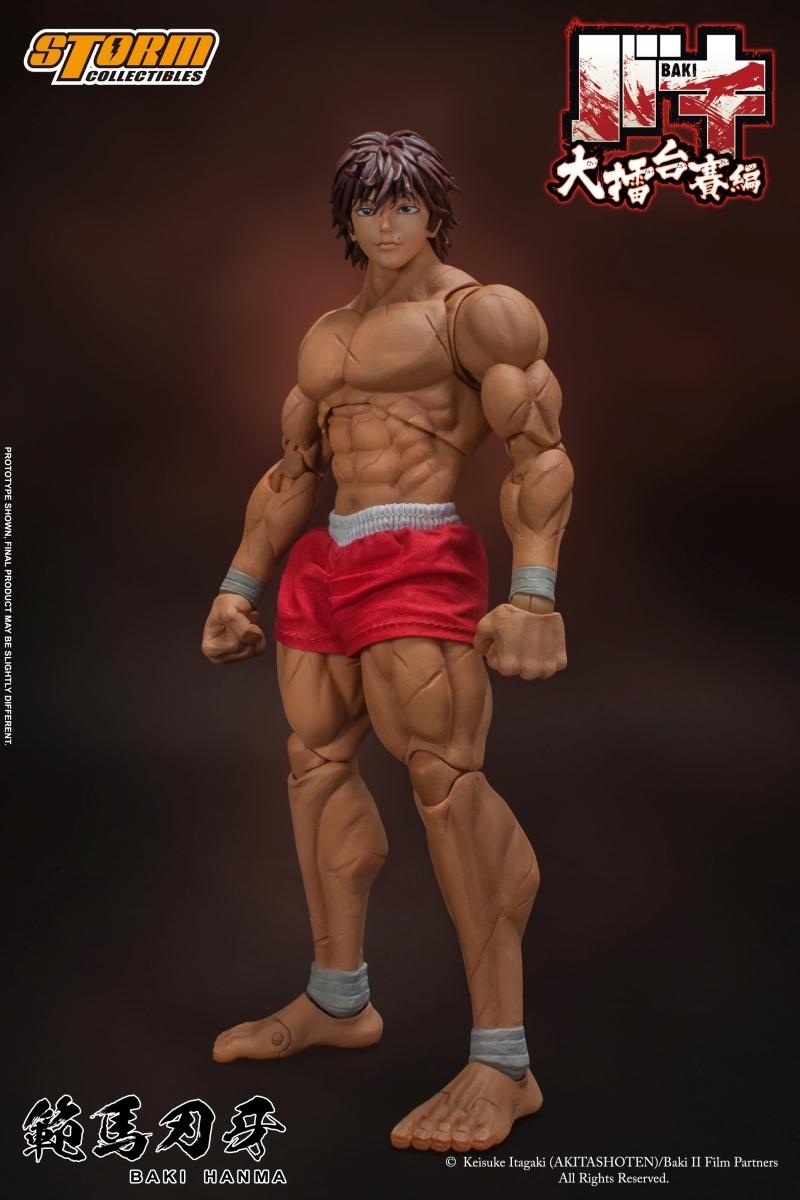 <Preorderถึง 8/6/2022 >เปิดรับPreorder มัดจำ400บาท BAKI HANMA - BAKI #KIBK01