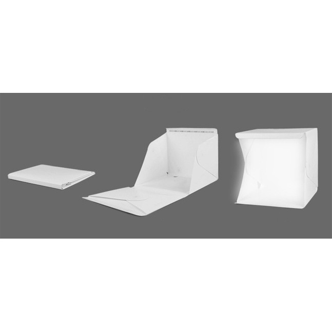 กล่องถ่ายรูปสินค้า กล่องสตูดิโอถ่ายรูป มีไฟLED ขนาด 40*40CM