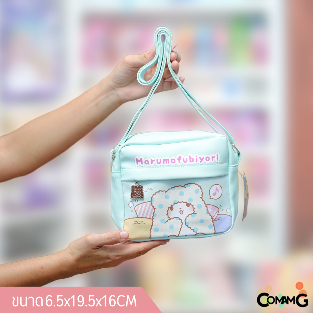 กระเป๋าสะพายข้างซานริโอ้ (Sanrio) ทรงสี่เหลี่ยน2ซิป ใส่ของได้เยอะ พร้อมส่ง