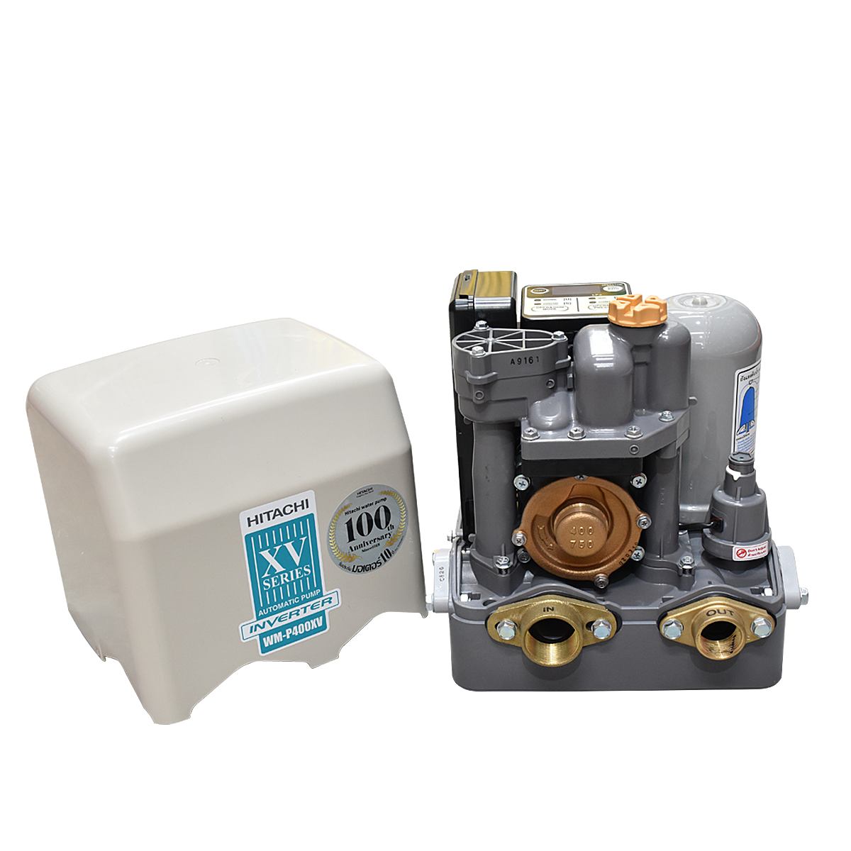 HITACHI ปั๊มน้ำอัตโนมัติ (Inverter) รุ่น WM-P400XV 400 วัตต์