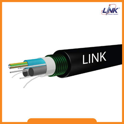 UFC9704A Fiber Optic 4 Core OS2 9/125 um Single-Mode, MINI ARSS, Multi Tube 3-Twisted Cable (Tensile 1,200 N)