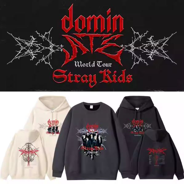 เสื้อกันหนาว StrayKids : 2024 World Tour dominATE