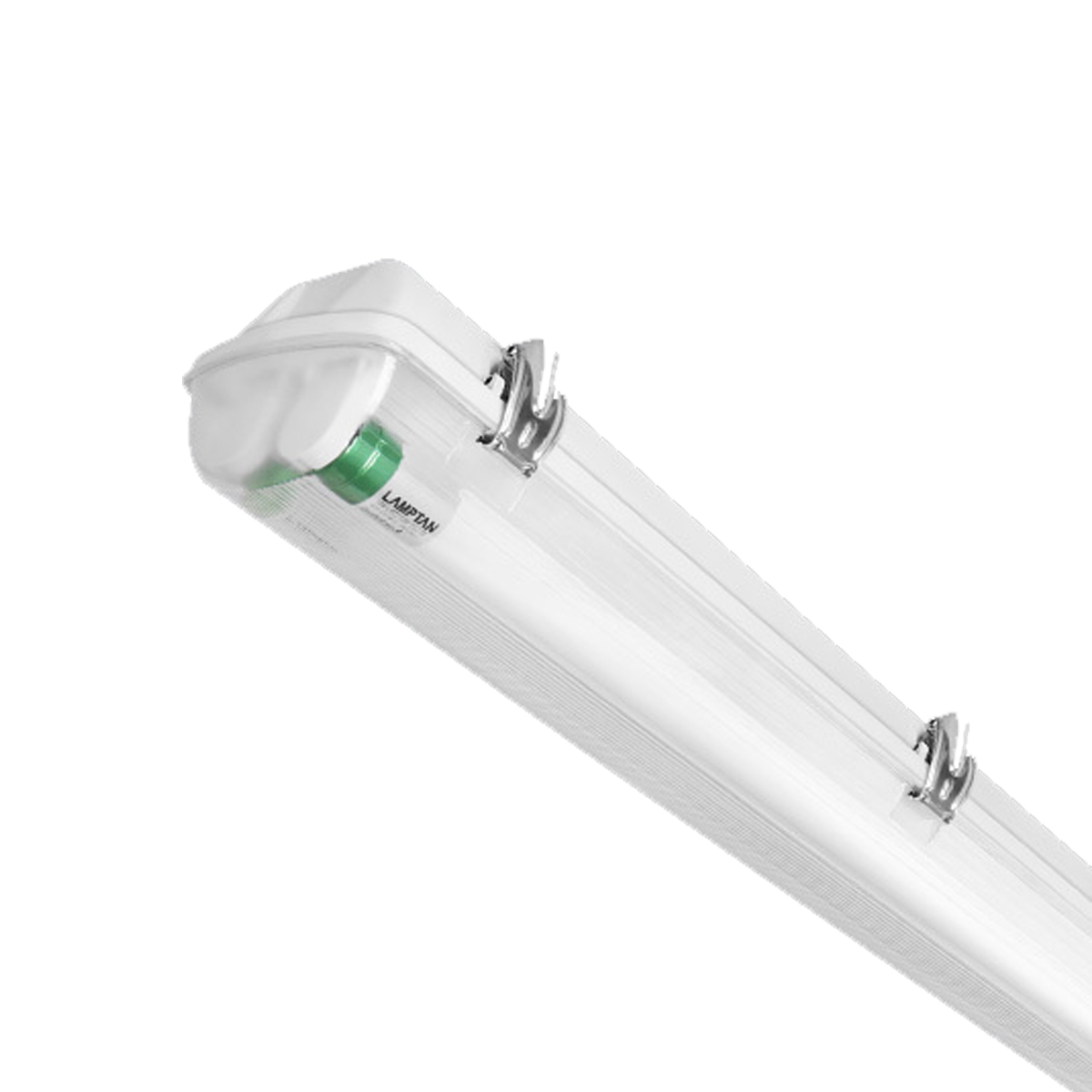 LAMPTAN โคม LED 1x18W (กันน้ำ) ขั้วเขียว Tri-proof DL