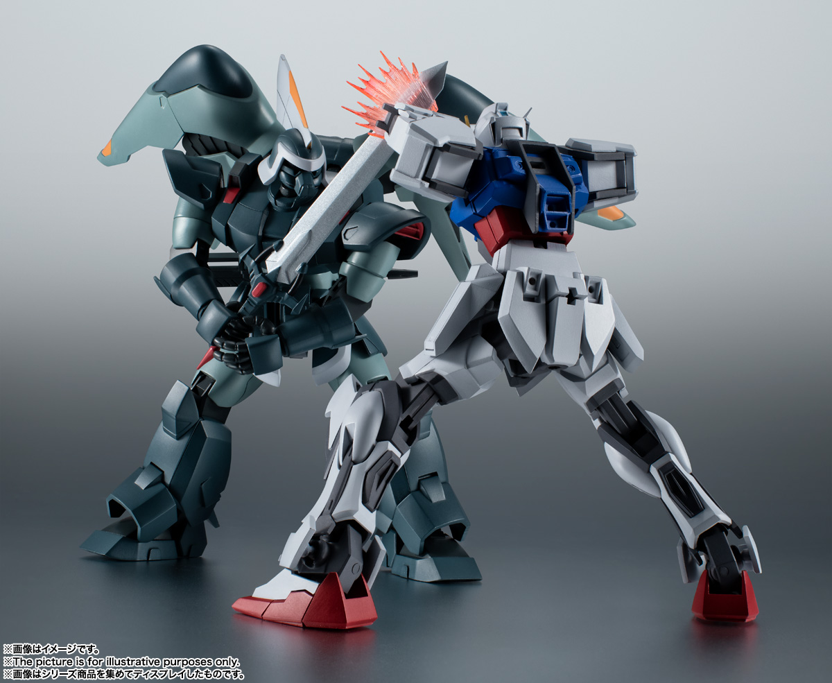 กันดั้ม Bandai Spirits The Robot Spirits <SIDE MS> R-300 GAT-X105 Strike Gundam Ver. A.N.I.M.E.