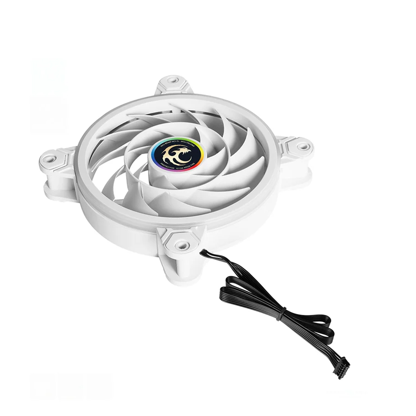 พัดลมTsunami รุ่นProtector 1262 ARGB White สินค้าใหม่