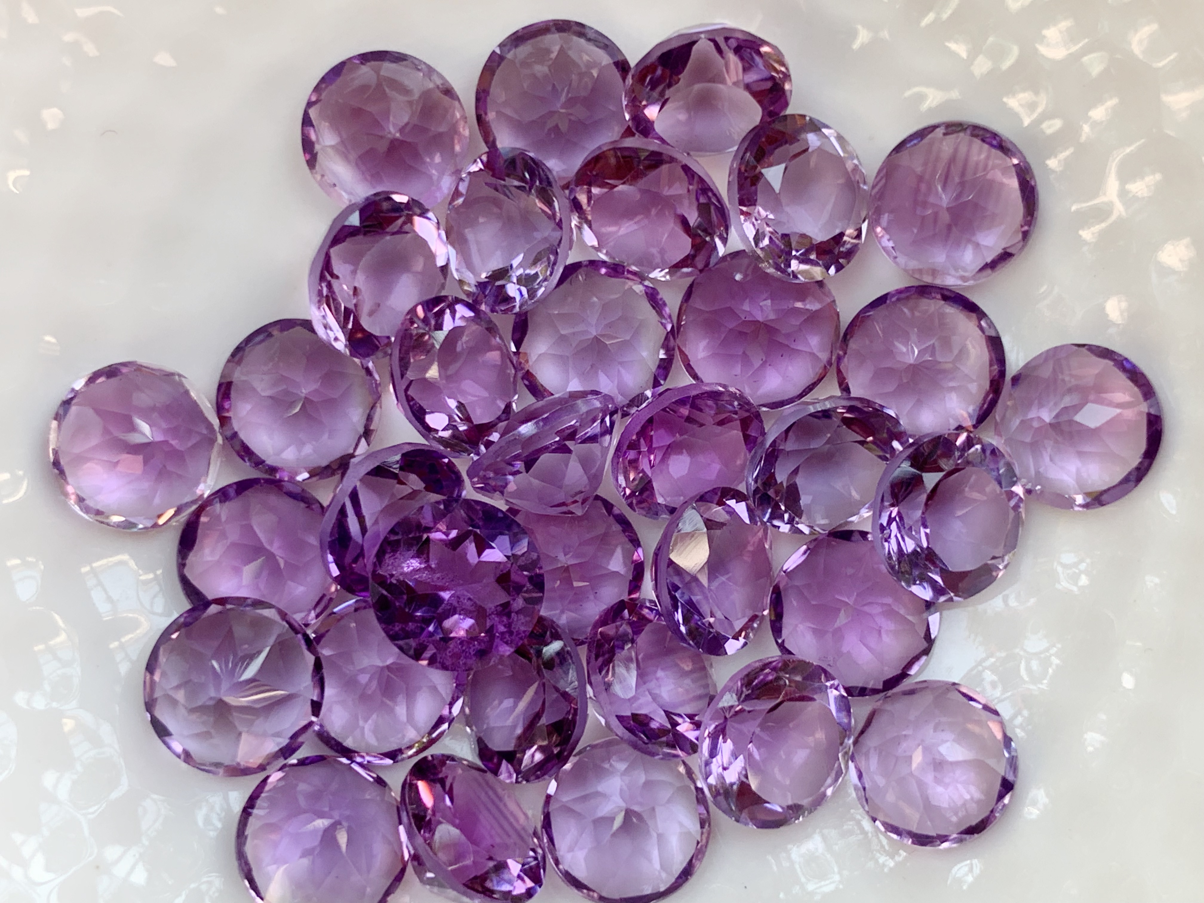 อเมทิสกลม 8.0 มม. 1 เม็ด