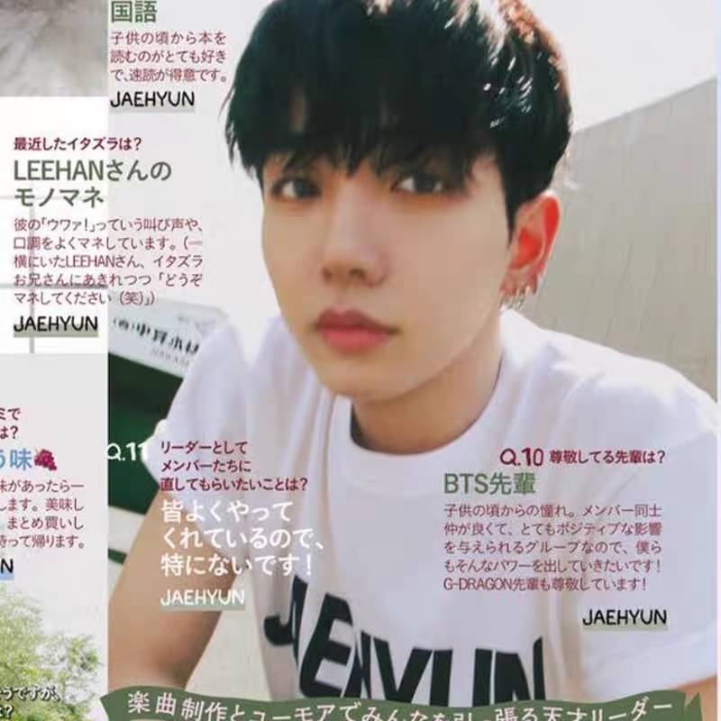 เสื้อยืดแฟนเมด BOYNEXTDOOR : ViVi Magazine 2025 October Issues