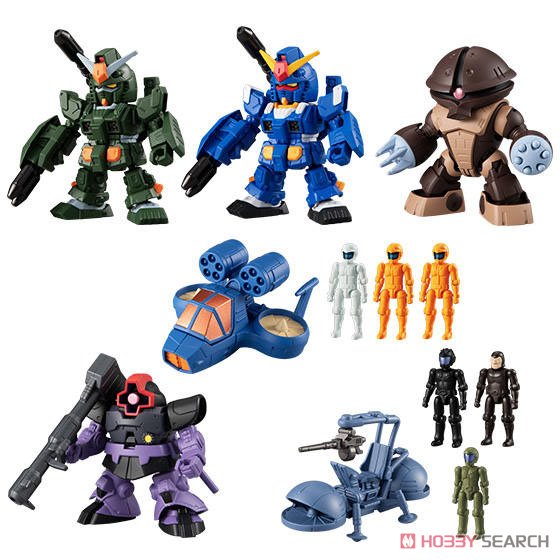 เปิดรับPreorder มีค่ามัดจำ 300 บาท MOBILE SUIT GUNDAM MICRO WARS PART 5 W/O GUM