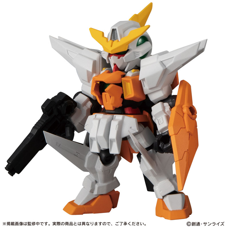 กันดั้ม Bandai Gashapon Mobile Suit Gundam Mobile Suit Ensemble 16 - Hi-Nu Gundam, Gundam Kyrios, Over Flag, GN Flag (ครบเซ็ต 5 แบบ)