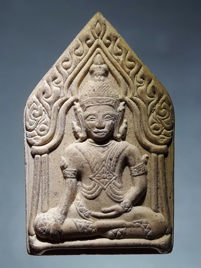 รหัสสินค้า พระเนื้อดิน ผง ว่าน 10362 พระยอดขุนพลเมืองคนแกร่ง รุ่นเทวดาน้อย หลวงปู่วรรณะ ธมมสาโร วัดศรีบุญส่ง จังหวัดกำแพงเพชร