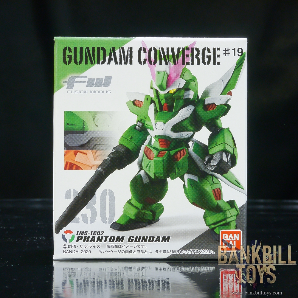 กันดั้ม Bandai Candy Toy FW Gundam Converge #19 No.230 EMS-TC02 Phantom Gundam