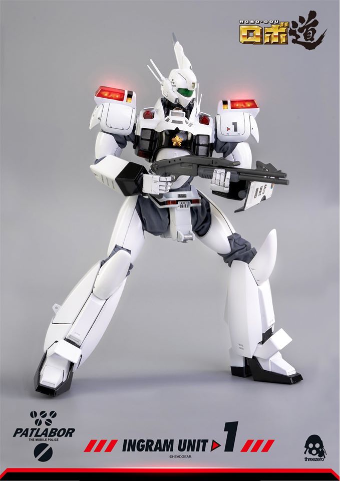 เปิดรับPreorder มัดจำ 1000 บาท Threezero 1/35 Mobile Police Patlabor - ROBO-DOU Ingram Unit 1 -