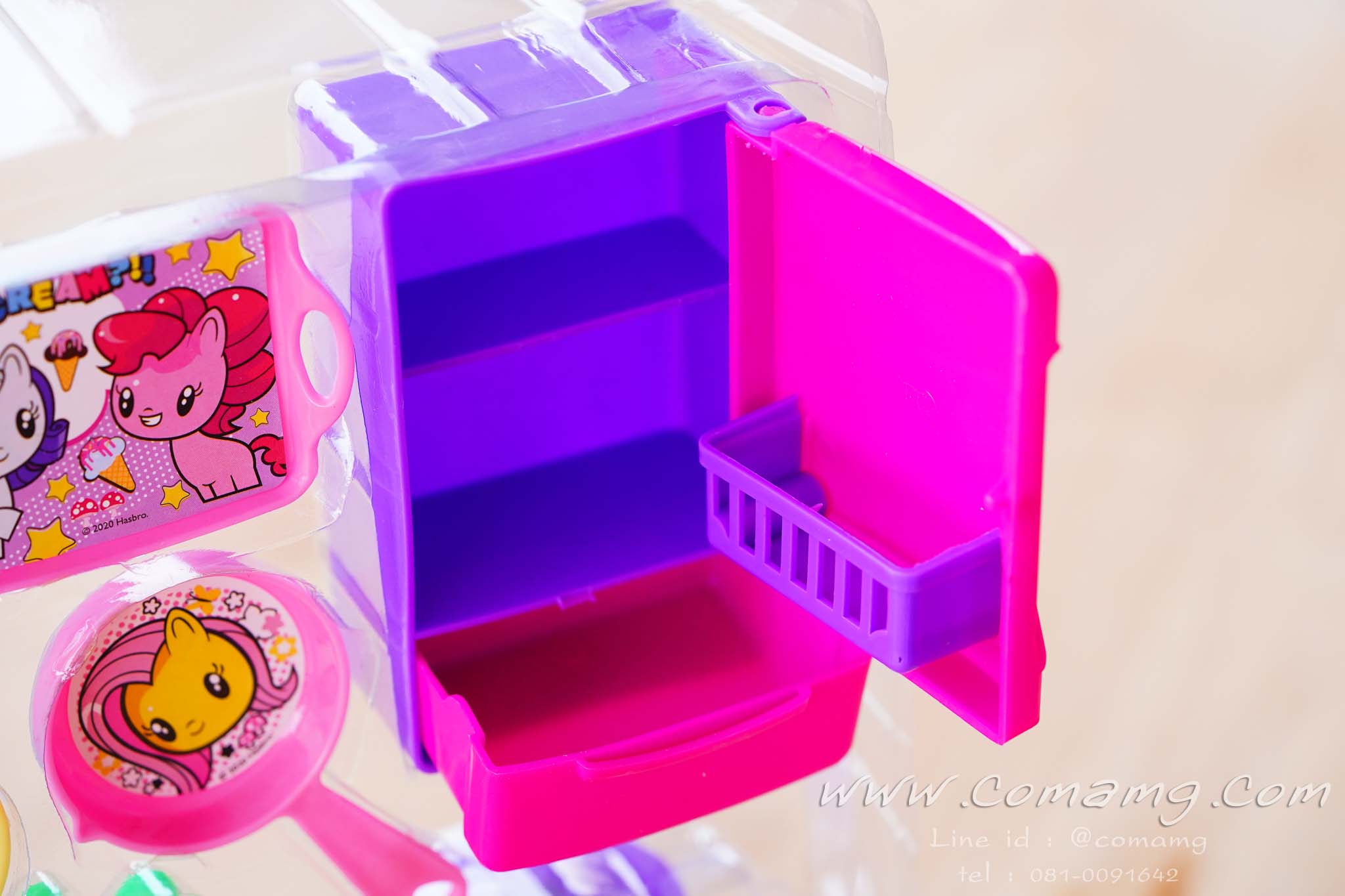 ชุดเครื่องครัวของเล่น ลายการ์ตูนเอลซ่า&โพนี่ ลิขสิทธิ์แท้