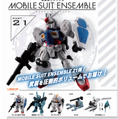 <ปิดด่วนPreorderถึง 4/1/2022>เปิดรับPreorder มีค่ามัดจำ 100 บาทGD MOBILE SUIT ENSEMBLE 21set of 5