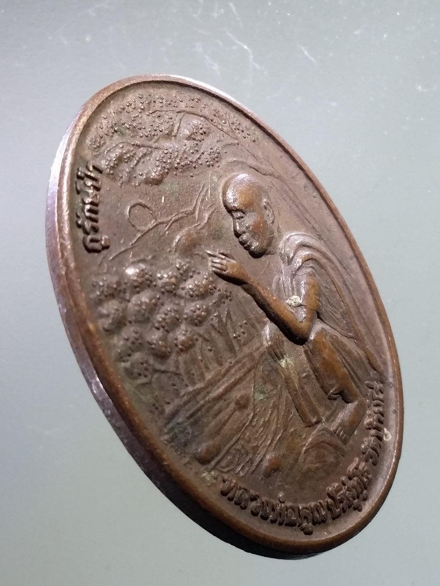 Antig FB 7317 เหรียญหลวงพ่อคูณ วัดบ้านไร่ รุ่นกูรักษ์ป่า โครงการปลูกป่าถาวรเฉลิมพระเกียรติ จัดสร้างโดย การปิโตรเลียมแห่งประเทศไทย