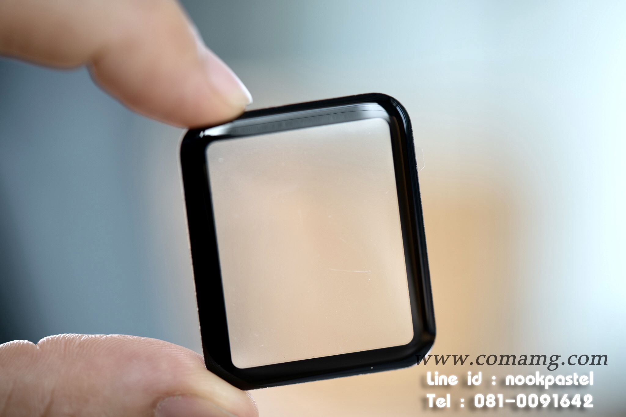 ฟิลม์TPU ลงโค้ง สำหรับsmart watch ขนาด38/42/40/44/41/45mm แบบด้าน-แบบใส พร้อมส่ง