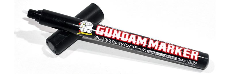 GM 301P GUNDAM MARKER BLACK TYPE P