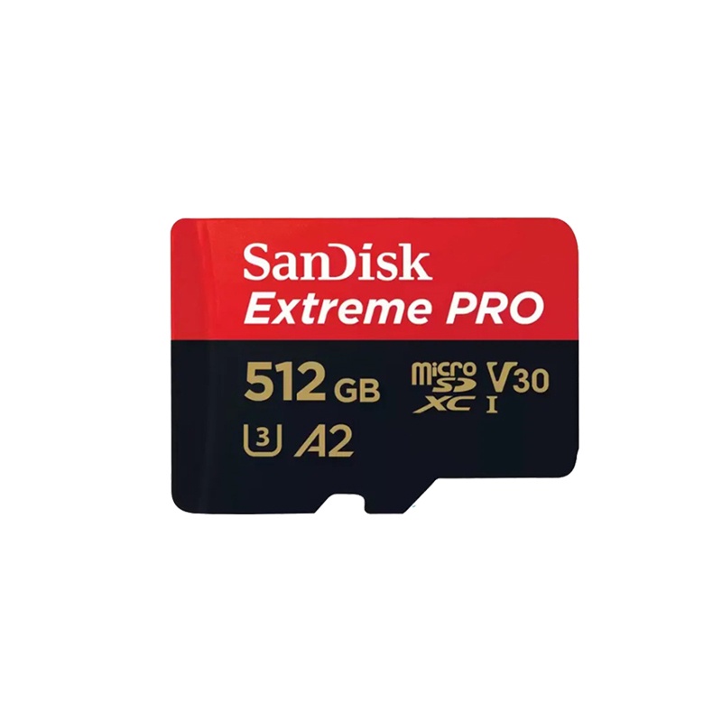 Sandisk 512 GB Extreme Pro MicroSD เมมโมรี่ รับประกันตลอดอายุการใช้งาน