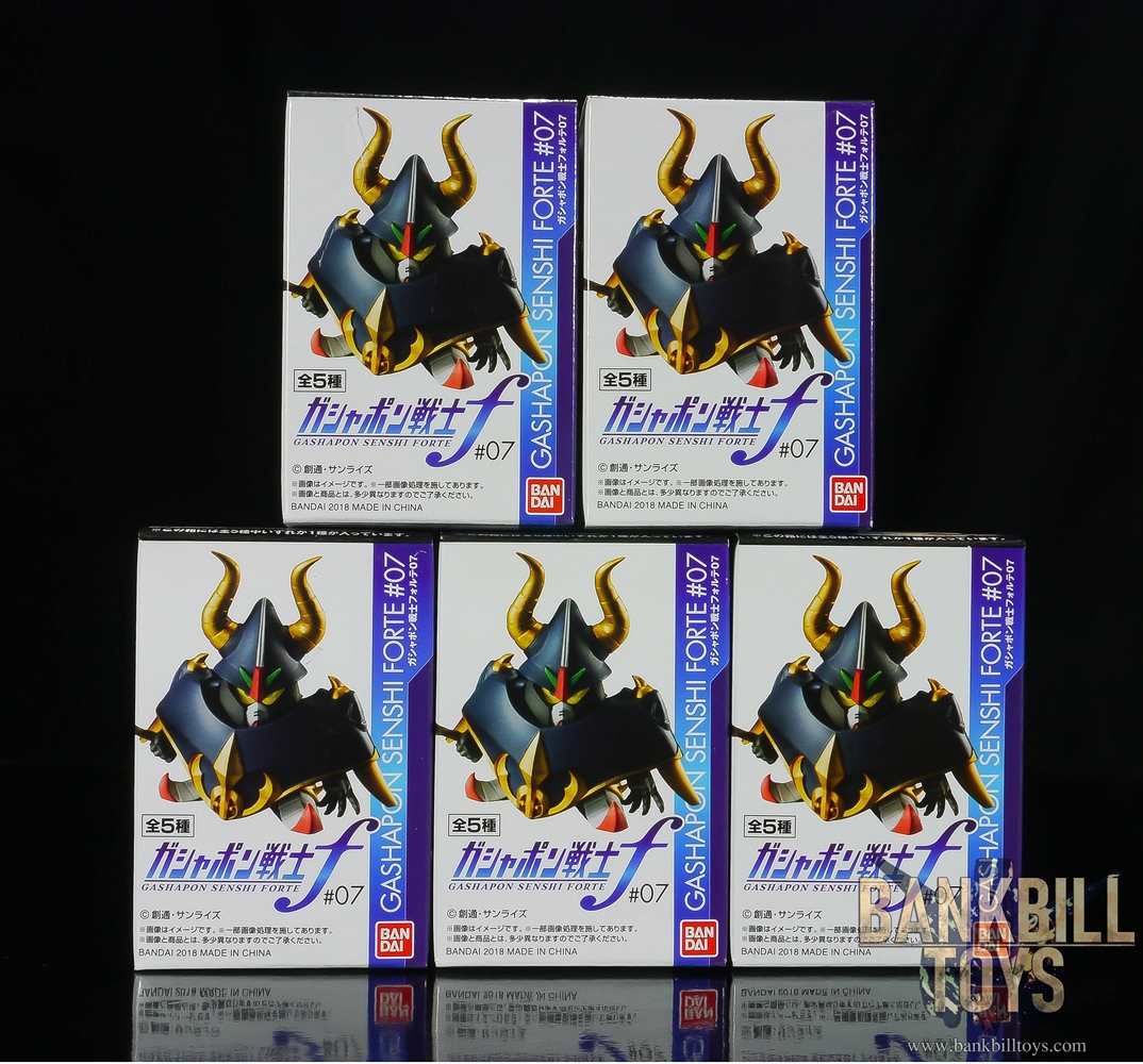 กันดั้ม Bandai Gashapon Mobile Suit Gundam Gashapon Senshi Forte #07 Set (ครบเซ็ต 5 แบบ)