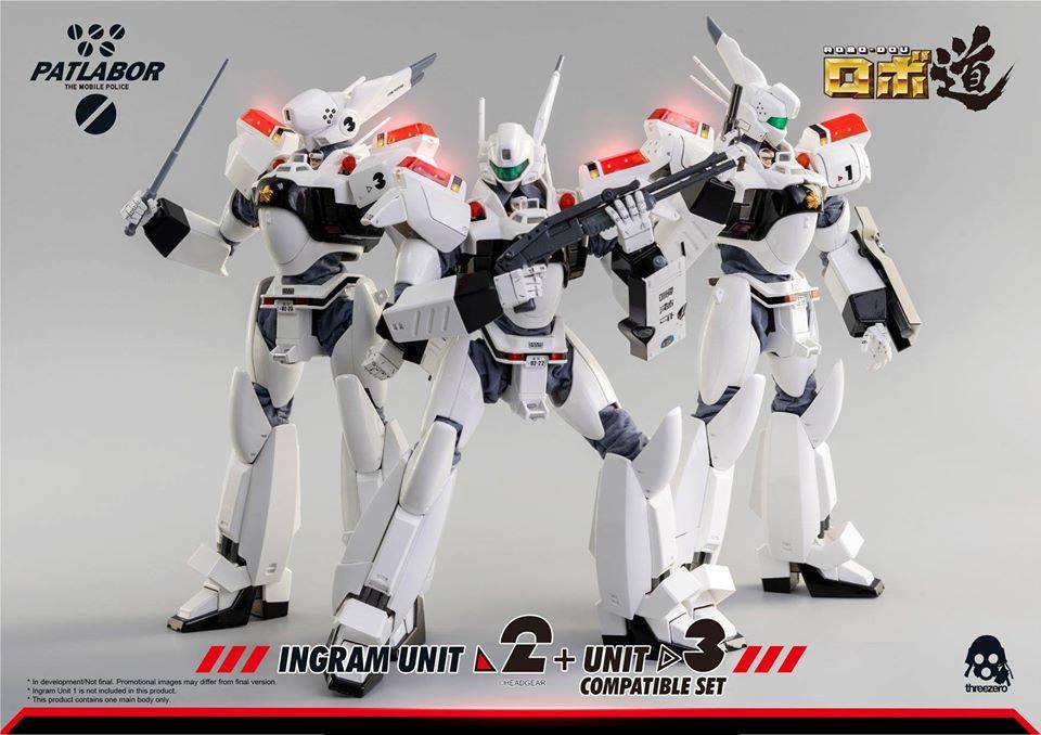 เปิดรับPreorder มัดจำ 1400 บาท threeZero ROBO-DOU series: Ingram Unit 2 + Unit 3 Compatible Setโมสำเร็จ *มีไฟที่บ่าทั้งซ้าย ขวา **