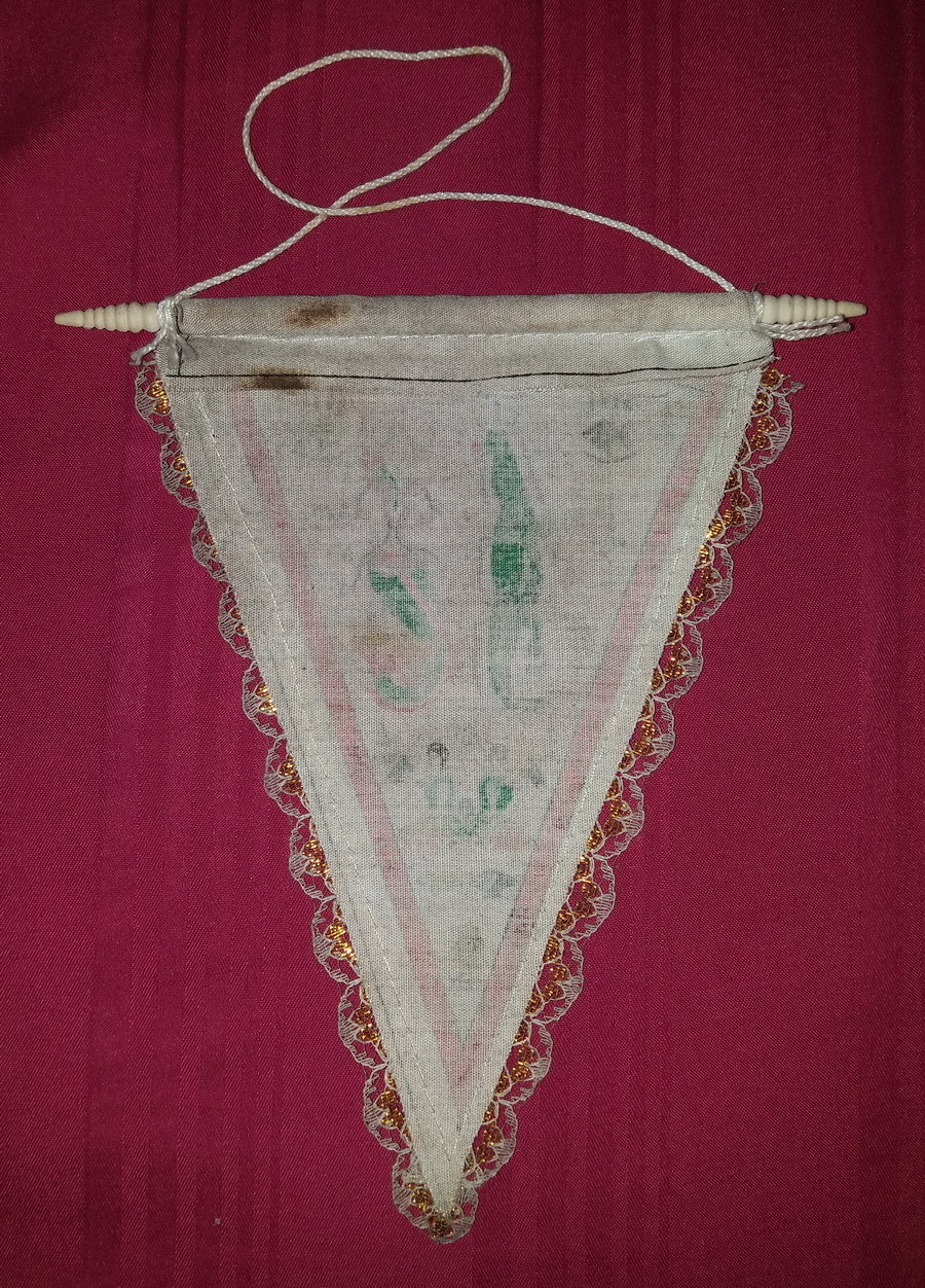 รหัสสินค้า ผ้ายันต์สำนักต่างๆ 059 ผ้ายันต์ธง ติดหน้ารถยนต์ นางมัจฉา และจะเข้คาบดอกบัว