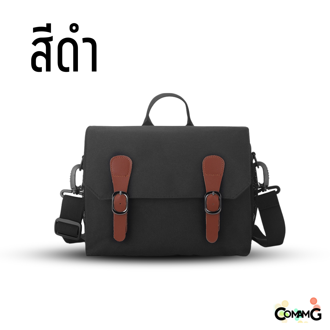 กระเป๋ากล้อง สไตล์มินิมอล สำหรับใส่กล้องดิจิตอล DSLR Mirrorless ผ้าอ๊อกฟอร์ด พร้อมส่ง