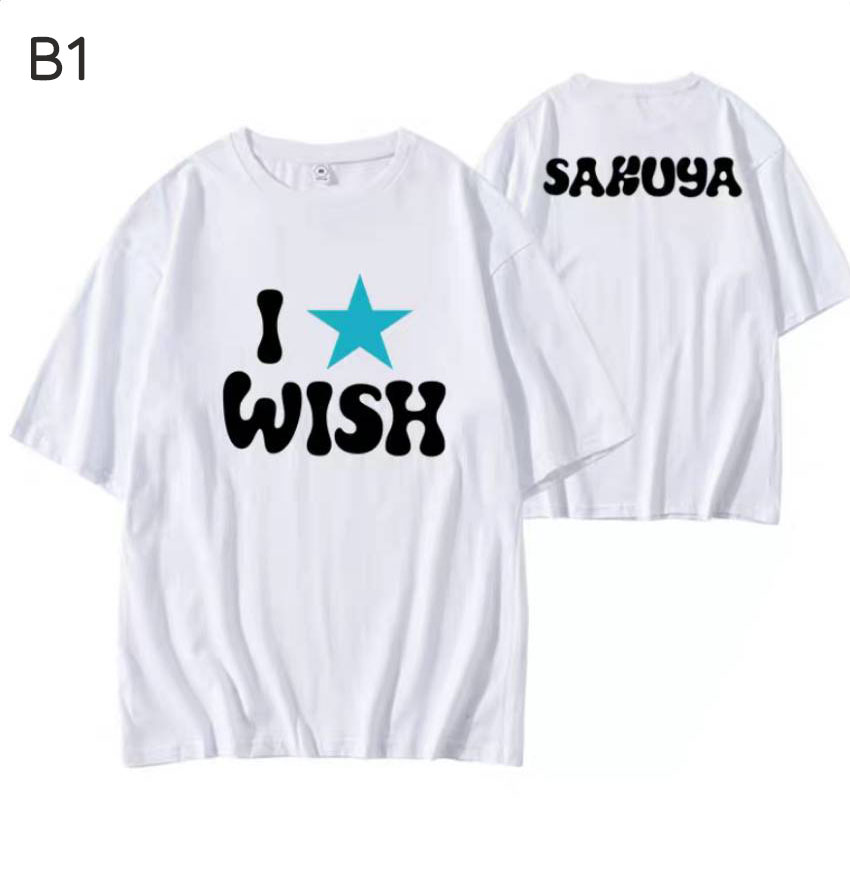 เสื้อยืด NCT WISH : 2025 ASIA TOUR LOG in