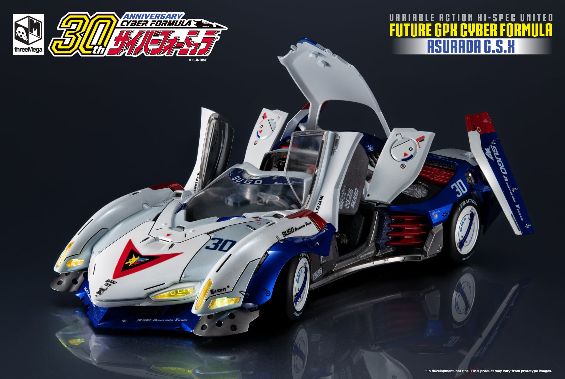 <Preorderถึง 9/2/2022 >เปิดรับPreorder มัดจำ5000 บาทthreeMega: VARIABLE ACTION Hi-SPEC UNITED FUTURE GPX CYBER FORMULA ASURADA G.S.X