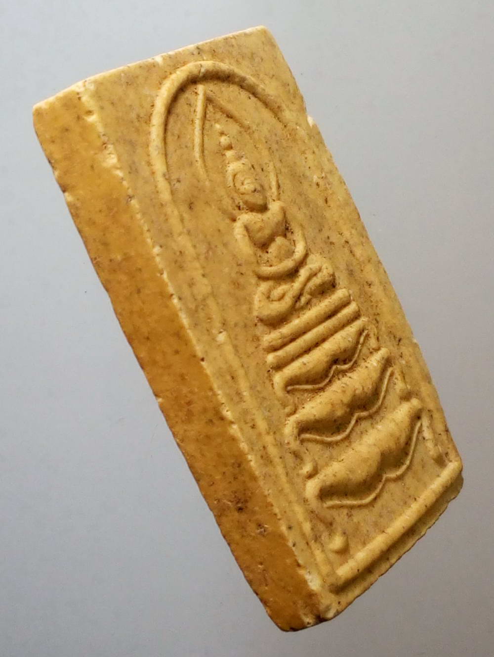 รหัสสินค้า พระไม่ทราบที่ 158 พระลีลามหาเศรษฐี หลังพระพุทธปางสมาธิมีประภามณฑล ฐานขาสิงห์ ไม่ทราบที่