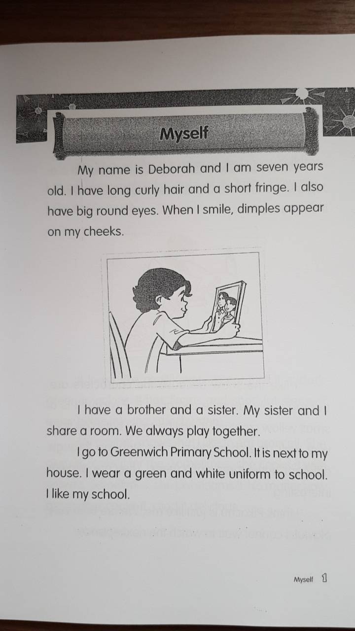หนังสือฝึกการอ่านและการเขียนภาษาอังกฤษ Superduper Model Composition For Primary Levels 1