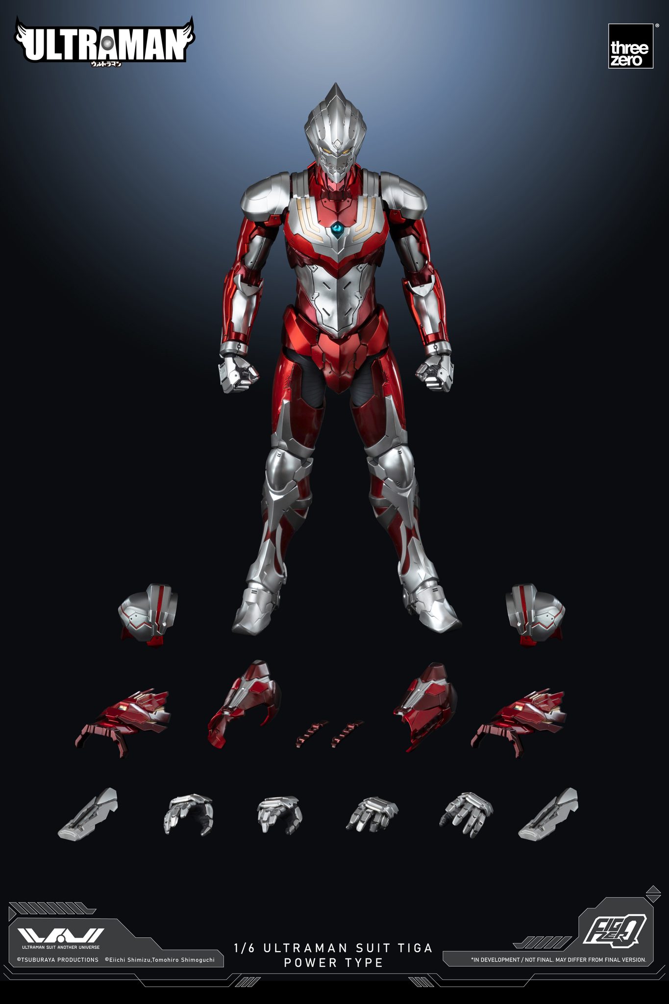 <preorder ปิดรับวันที่ 11/2/2023> เปิดรับPreorder มัดจำ 2100 บาทthreeZero x ULTRAMAN Ultraman Suit TIGA Power TYPE