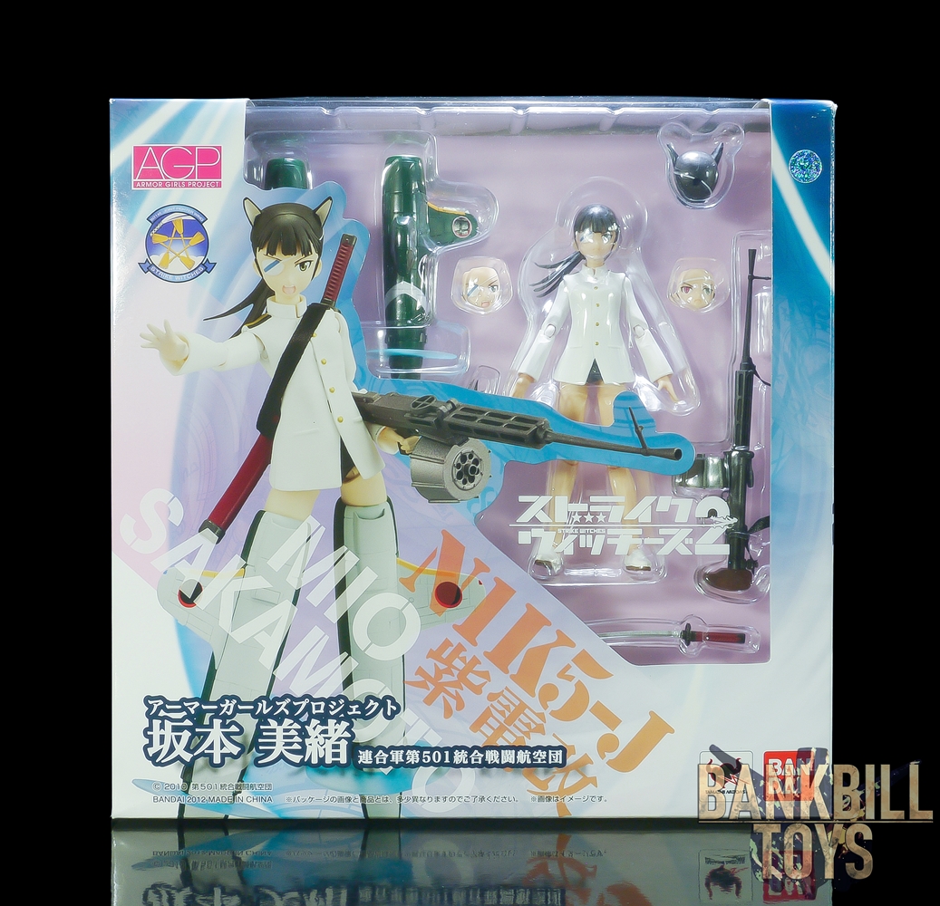 สไตรก์วิตเชส 2 Strike Witches 2 Bandai AGP Armor Girls Project Mio Sakamoto