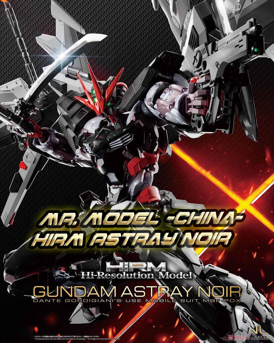 [MR Model,MJH] HiRM 1/100 MBF-P0X ASTRAY NOIR & Decal